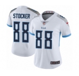 Women's Nike Tennessee Titans #88 Luke Stocker White Vapor Untouchable Elite Player NFL Jersey