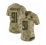 Women's Nike Tennessee Titans #91 Derrick Morgan Limited Camo 2018 Salute to Service NFL Jersey