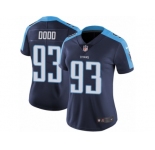 Women's Nike Tennessee Titans #93 Kevin Dodd Vapor Untouchable Limited Navy Blue Alternate NFL Jersey
