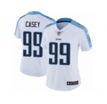 Women's Nike Tennessee Titans #99 Jurrell Casey Vapor Untouchable Limited White NFL Jersey
