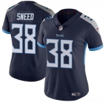 Women's Tennessee Titans #38 L'Jarius Sneed Navy Vapor Football Stitched Jersey