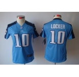 nike women nfl jerseys tennessee titans #10 jake locker lt.blue[nike limited]