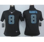 nike women nfl jerseys tennessee titans #8 mariota black[nike impact limited][mariota]