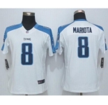 nike women nfl jerseys tennessee titans #8 mariota white[nike Limited]][mariota]