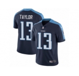 Youth Nike Tennessee Titans #13 Taywan Taylor Vapor Untouchable Limited Navy Blue Alternate NFL Jersey