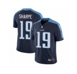 Youth Nike Tennessee Titans #19 Tajae Sharpe Vapor Untouchable Limited Navy Blue Alternate NFL Jersey