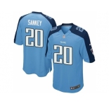 Youth Nike Tennessee Titans #20 Bishop Sankey Light Blue Jerseys