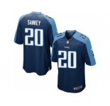 Youth Nike Tennessee Titans #20 Bishop Sankey Navy Blue Jerseys