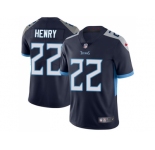 Youth Nike Tennessee Titans #22 Derrick Henry Navy Blue Alternate Stitched NFL Vapor Untouchable Limited Jerse