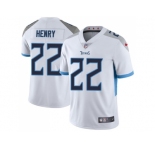 Youth Nike Tennessee Titans #22 Derrick Henry White Stitched NFL Vapor Untouchable Limited Jersey