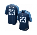 Youth Nike Tennessee Titans #23 Brice McCain Game Navy Blue Alternate NFL Jersey