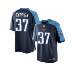Youth Nike Tennessee Titans #37 Johnathan Cyprien Limited Navy Blue Alternate NFL Jersey