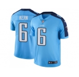 Youth Nike Tennessee Titans #6 Brett Kern Light Blue Team Color Stitched NFL Vapor Untouchable Limited Jersey