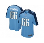 Youth Nike Tennessee Titans #66 Brian Schwenke Game Light Blue Team Color NFL Jersey