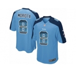 Youth Nike Tennessee Titans #8 Marcus Mariota Limited Light Blue Strobe NFL Jersey