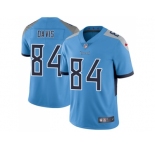 Youth Nike Tennessee Titans #84 Corey Davis Light Blue Team Color Stitched NFL Vapor Untouchable Limited Jersey