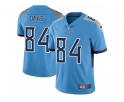 Youth Nike Tennessee Titans #84 Corey Davis Light Blue Team Color Stitched NFL Vapor Untouchable Limited Jersey