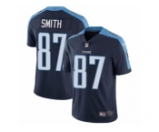 Youth Nike Tennessee Titans #87 Jonnu Smith Vapor Untouchable Limited Navy Blue Alternate NFL Jersey