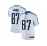 Youth Nike Tennessee Titans #87 Jonnu Smith Vapor Untouchable Limited White NFL Jersey