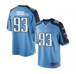 Youth Nike Tennessee Titans #93 Kevin Dodd Limited Light Blue Team Color NFL Jersey