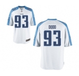 Youth Nike Tennessee Titans #93 Kevin Dodd White NFL Jersey