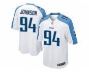 Youth Nike Tennessee Titans #94 Austin Johnson Game White NFL Jersey