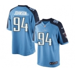 Youth Nike Tennessee Titans #94 Austin Johnson Limited Light Blue Team Color NFL Jersey