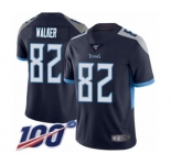 Youth Tennessee Titans #82 Delanie Walker Navy Blue Team Color Vapor Untouchable Limited Player 100th Season Football Jersey