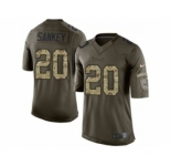 nike youth nfl jerseys tennessee titans #20 sankey army green[nike Limited Salute To Service]