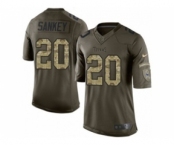 nike youth nfl jerseys tennessee titans #20 sankey army green[nike Limited Salute To Service]