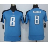nike youth nfl jerseys tennessee titans #8 mariota blue[nike limited][mariota]