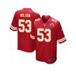 Men Nike Kansas City Chiefs #53 Ramik Wilson Game Red Team Color NFL Jersey