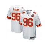Men Nike Kansas City Chiefs #96 Bennie Logan Game White NFL Jersey