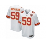 Men's Nike Kansas City Chiefs #59 Justin March-Lillard Game White NFL Jersey