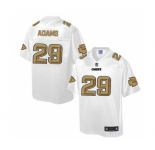 nike nfl jerseys kansas city chiefs #29 adams Pro Line White[game][adams]