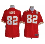 nike nfl jerseys kansas city chiefs #82 bowe red[game]