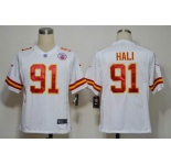 nike nfl jerseys kansas city chiefs #91 hali white[game]