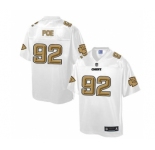 nike nfl jerseys kansas city chiefs #92 poe Pro Line White[game]