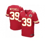 Men Nike Kansas City Chiefs #39 Terrance Mitchell Elite Red Team Color NFL Jersey