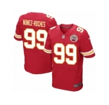 Men Nike Kansas City Chiefs #99 Rakeem Nunez-Roches Elite Red Team Color NFL Jersey