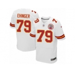 Men's Nike Kansas City Chiefs #79 Parker Ehinger Elite White NFL Jersey