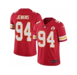Men's Nike Kansas City Chiefs #94 Jarvis Jenkins Elite Red Rush NFL Jersey