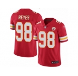 Men's Nike Kansas City Chiefs #98 Kendall Reyes Elite Red Rush NFL Jersey