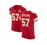 Nike Kansas City Chiefs #57 Breeland Speaks Red Team Color Men Stitched NFL Vapor Untouchable Elite Jersey