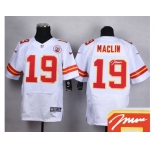 nike jerseys kansas city chiefs #19 jeremy maclin white[Elite][signature]