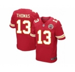 nike nfl jerseys kansas city chiefs #13 deanthony thomas red[Elite]