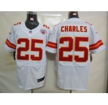nike nfl jerseys kansas city chiefs #25 jamaal charles white[elite]