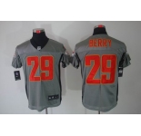 nike nfl jerseys kansas city chiefs #29 berry grey[Elite shadow]