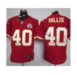 nike nfl jerseys kansas city chiefs #40 hillis red[elite]