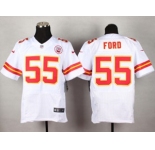 nike nfl jerseys kansas city chiefs #55 ford white[Elite]
